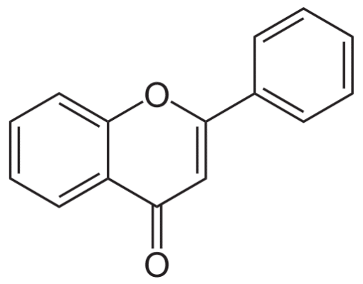 A flavon molekuláris szerkezete